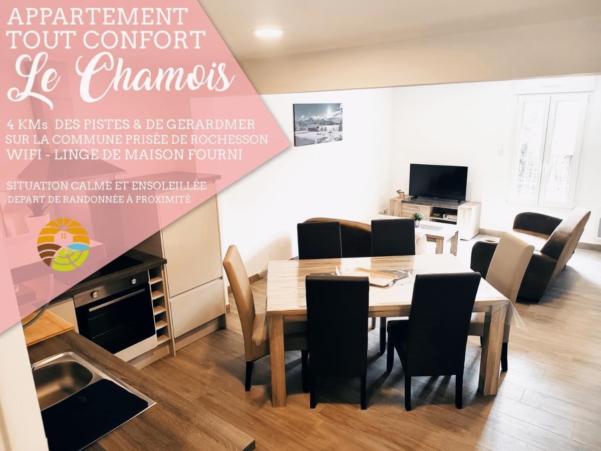 ⁂⁂ Le Chamois Appartement Cledicihome / Magnifique Vue Sur Les Montagnes / 4 Kms De Gerardmer ! ⁂⁂ Rochesson Esterno foto